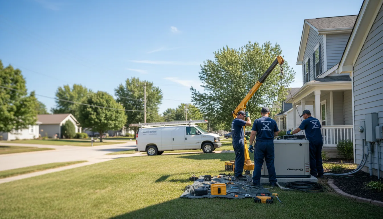 Generator Installation in Wallaceton, PA near me